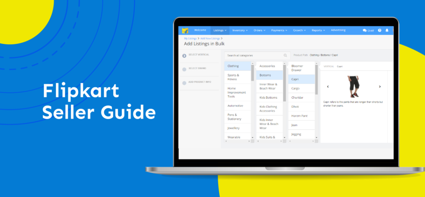 how to start Flipkart seller account